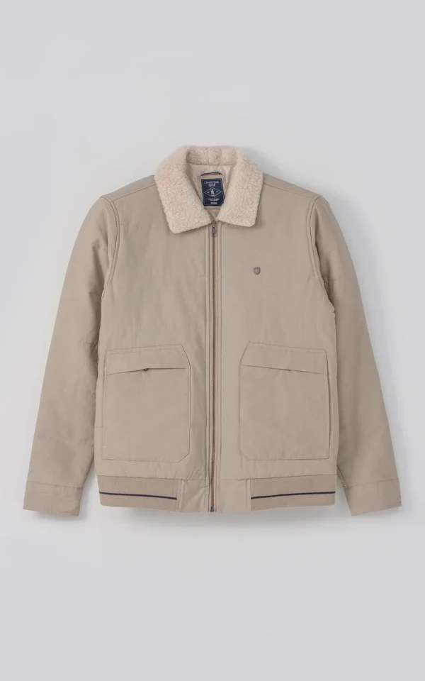 Quilted Fur Jacket